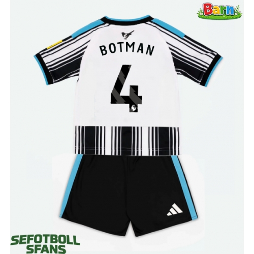 Newcastle United Sven Botman #4 Hemmaställ Barn 2026-27 Kortärmad (+ Korta byxor)